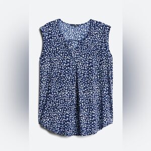 Papermoon Trucker Split Neck Textured Knit Top